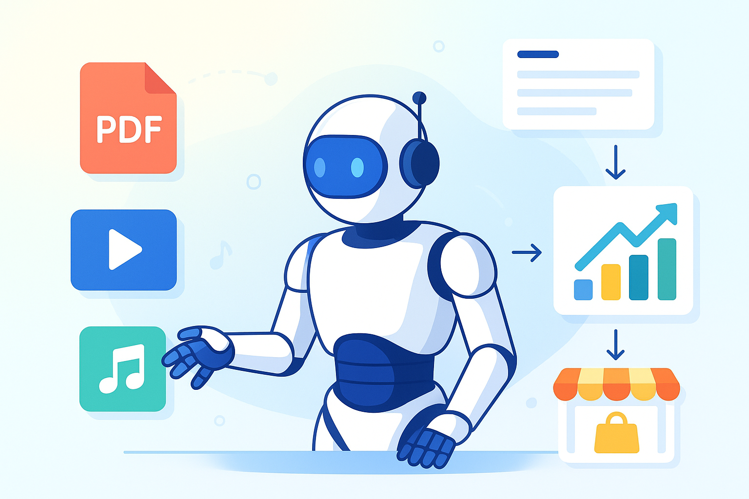 IA convertendo arquivos